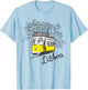 Travel Europe Portugal Lisbon Portuguese Vacation Souvenir T-Shirt - T-Shirt | Light Blue