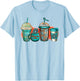 Turquoise Junkie Coffee Cups Western Gemstone Rodeo Coffee T-Shirt - T-Shirt | Light Blue