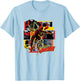 Marvel Comics Retro Classic Daredevil Comic The Billy Club T-Shirt - T-Shirt | Light Blue