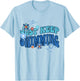 Groovy Summer Swim Lover Just Keep Swimming T-Shirt - T-Shirt | Light Blue