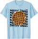 Waffle Gourmet Funny Quote Waffle Squad T-Shirt - T-Shirt | Light Blue