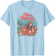 Disney The Fox and The Hound Vintage Classic Poster T-Shirt - T-Shirt | Light Blue
