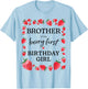 Brother of Berry First Birthday Girl Sweet One Strawberry T-Shirt - T-Shirt | Light Blue