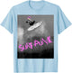 Surf Punk - Violent Pink T-Shirt - T-Shirt | Light Blue