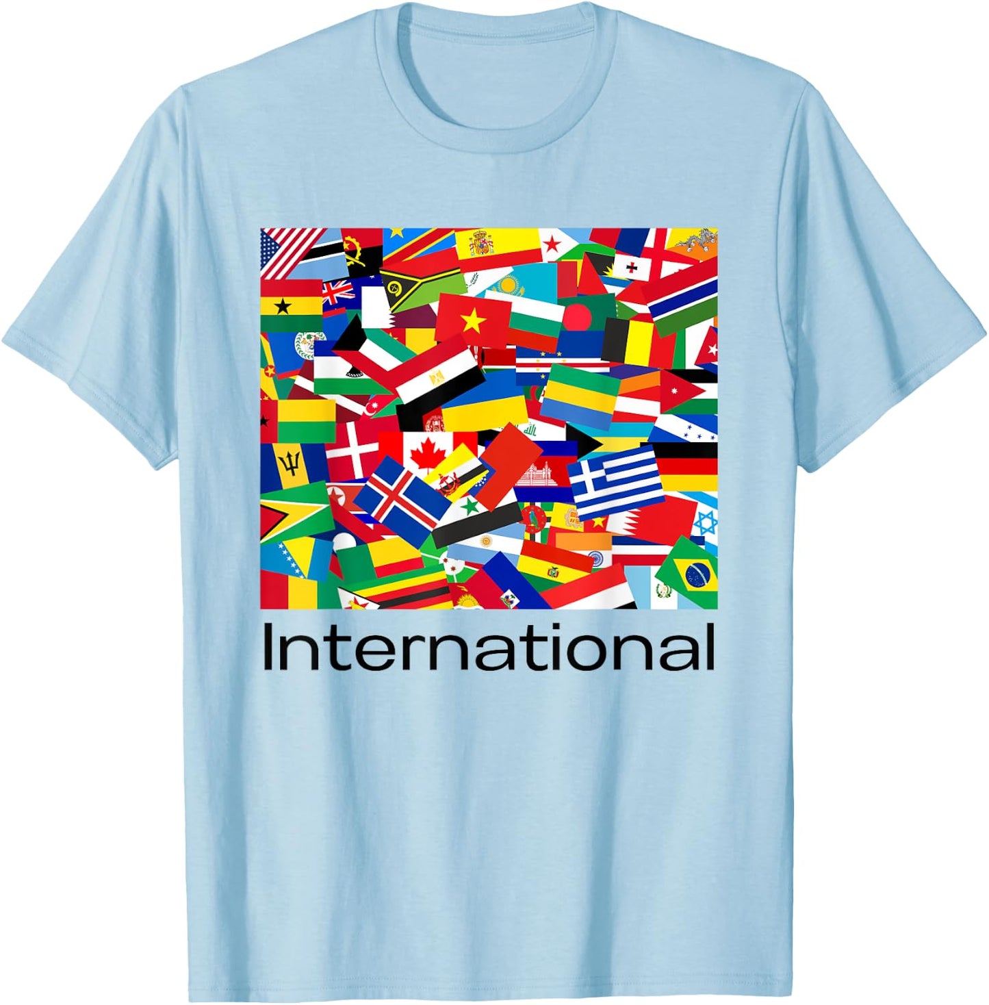 International Day of Peace National Flag United Nations T-Shirt - T-Shirt | Light Blue
