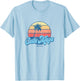 Vintage Costa Maya Mexico Classic 70s Retro Surfer T-Shirt - T-Shirt | Light Blue