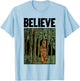 Star Wars Classic Chewbacca Big Foot Vintage Print Poster T-Shirt - T-Shirt | Light Blue