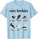 Nice Boobies Funny Booby Birds Birdwatching Ornithology T-Shirt - T-Shirt | Light Blue