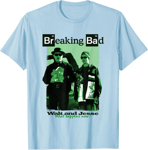Breaking Bad What Happens Now T-Shirt - T-Shirt | Light Blue