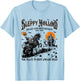 Horseman Halloween Sleepy Hollow Retro Vintage Headless T-Shirt - T-Shirt | Light Blue