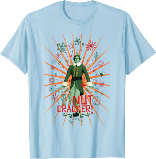 Elf Movie Son of a Nutcracker! T-Shirt - T-Shirt | Light Blue
