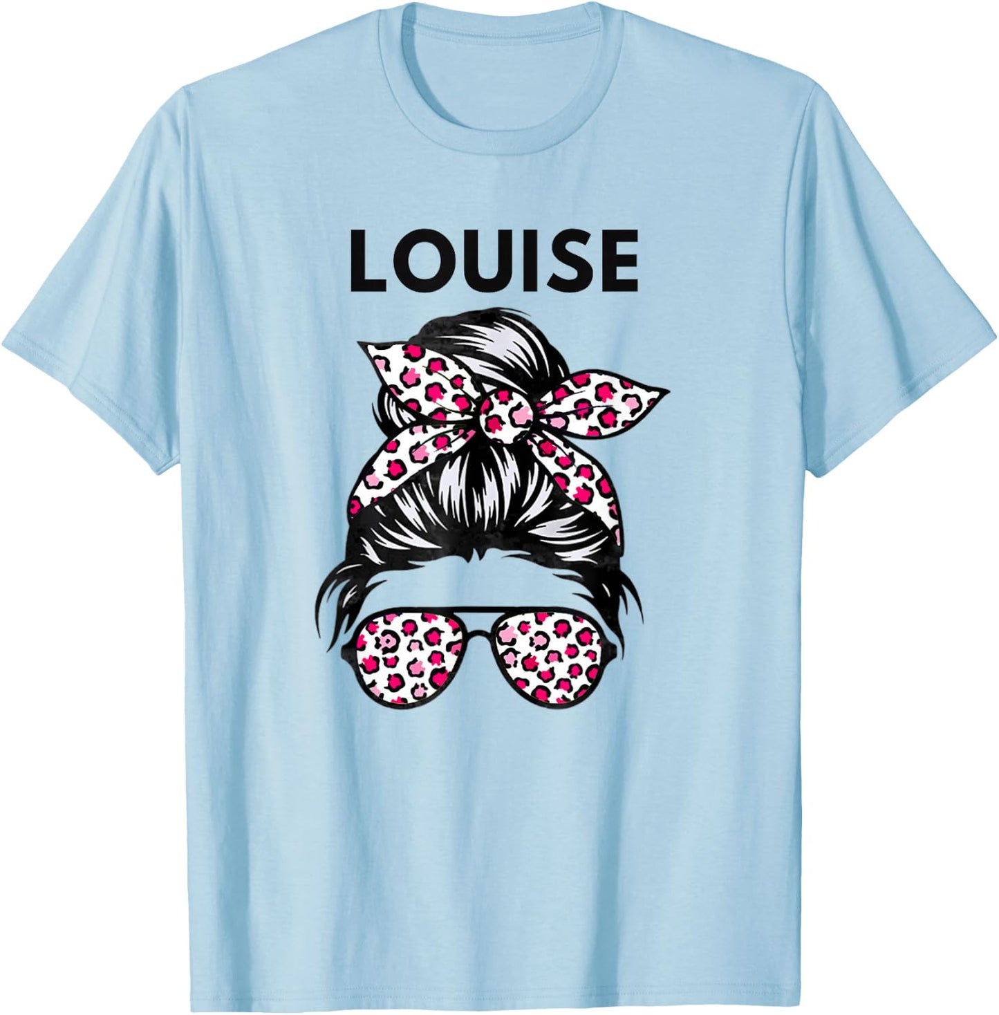 Louise Cute Matching Best Frienda Road Trip Vacation T-Shirt - T-Shirt | Light Blue