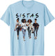 Black Melanin Queen Curly Natural Afro Girl African American T-Shirt - T-Shirt | Light Blue