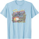 Fender Guitar Las Vegas Casino Resort T-Shirt - T-Shirt | Light Blue