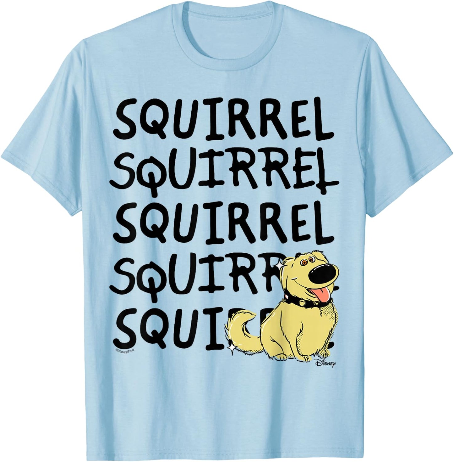 Up - Squirrel Doug T-Shirt - T-Shirt | Light Blue