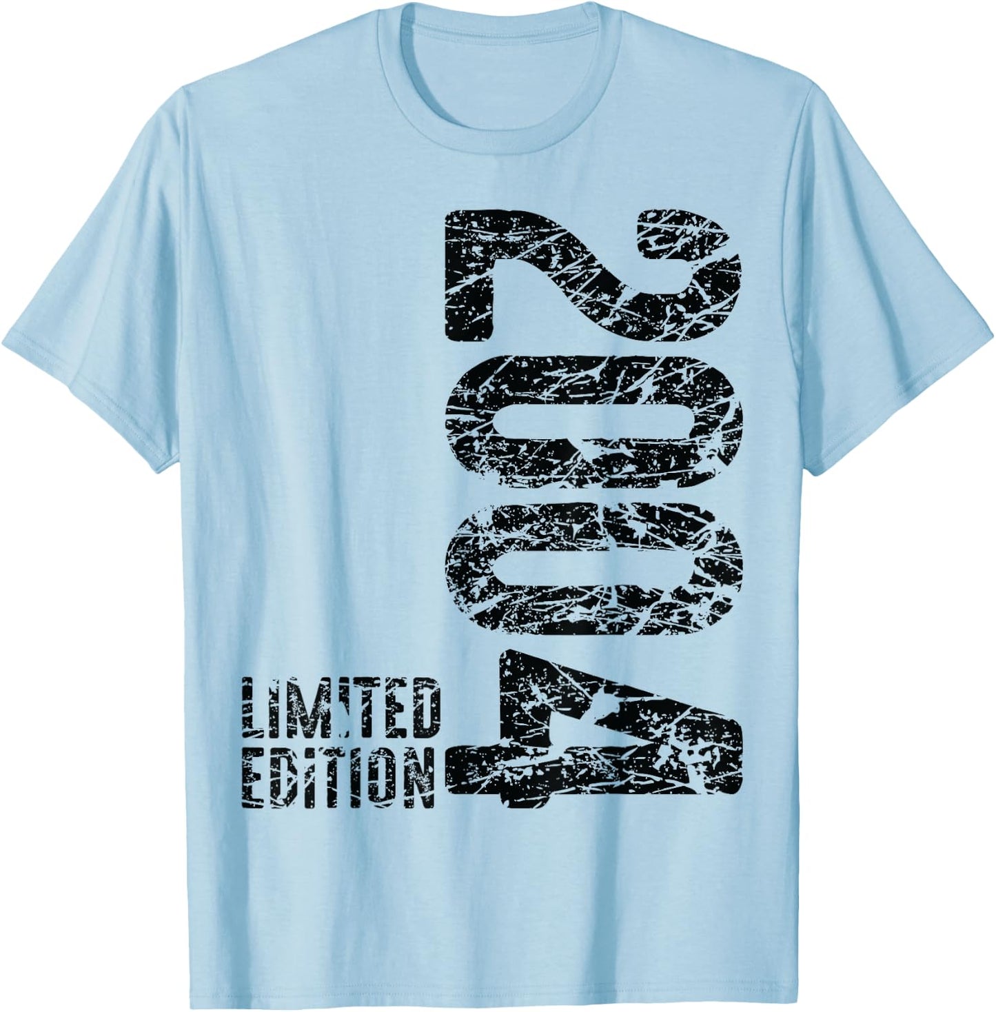 21st Birthday Man Woman 21 Years 2004 Decorative Funny Gift T-Shirt - T-Shirt | Light Blue