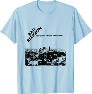Bad Religion - How Could Hell - Official Merchandise Small T-Shirt - T-Shirt | Light Blue