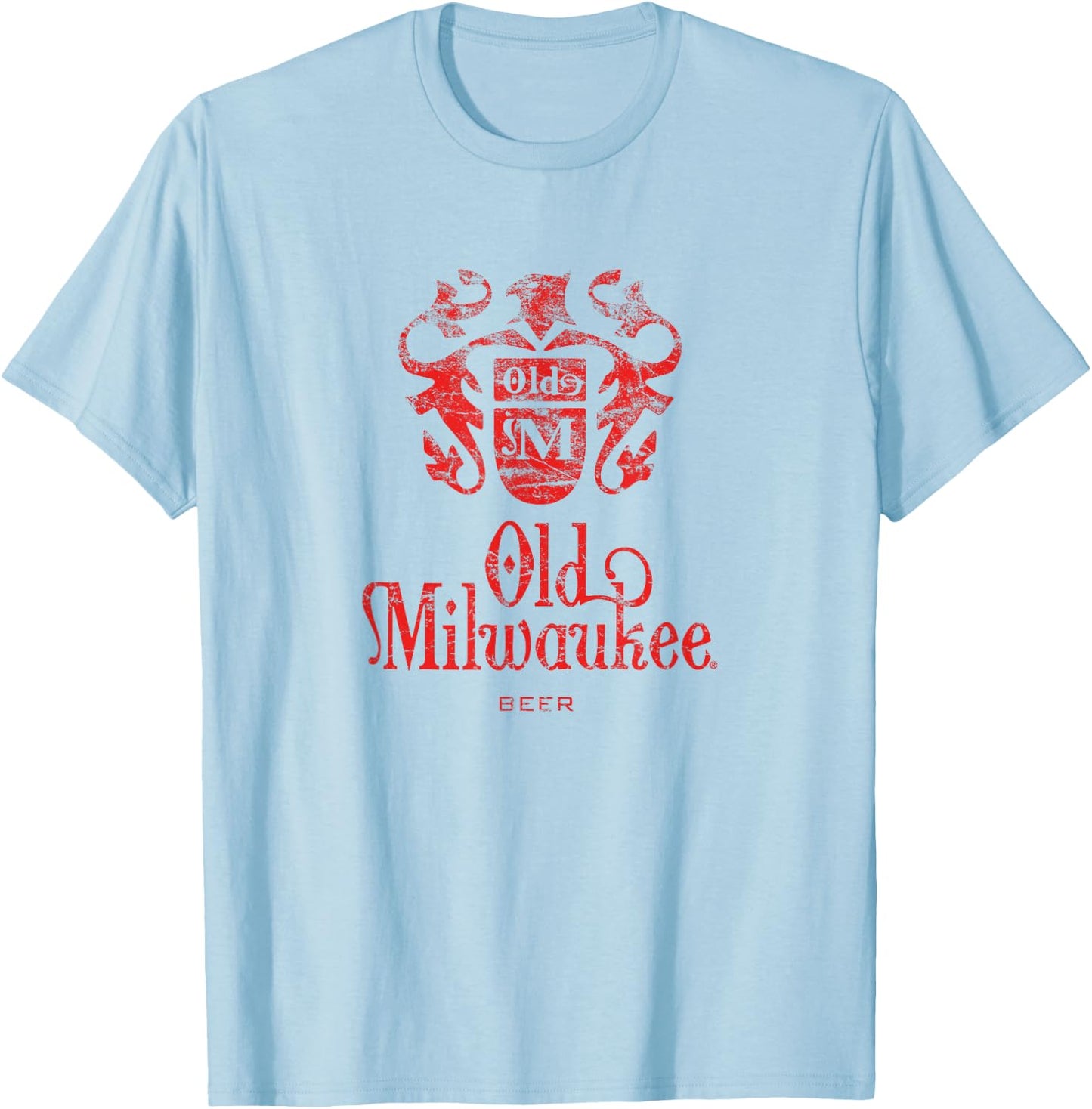 Old Milwaukee Beer Classic T-Shirt - T-Shirt | Light Blue