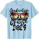 Senior Graduation Trip Cruise 2024 Retro Ship Party Cruise T-Shirt - T-Shirt | Light Blue