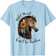 Wild heart can't be broken horse T-Shirt - T-Shirt | Light Blue