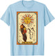 Best Aunt Ever Blessed Auntie Aunt The Auntie Tarot Card T-Shirt - T-Shirt | Light Blue