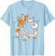 Life cycle of the bee Montessori material T-Shirt - T-Shirt | Light Blue
