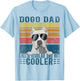Argentine Dogo Like Regular Dad But Cooler Dogo Argentino T-Shirt - T-Shirt | Light Blue