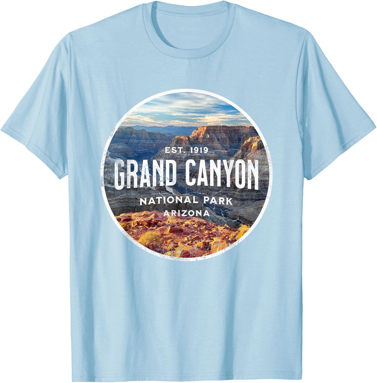 Grand Canyon National Park T-Shirt - T-Shirt | Light Blue