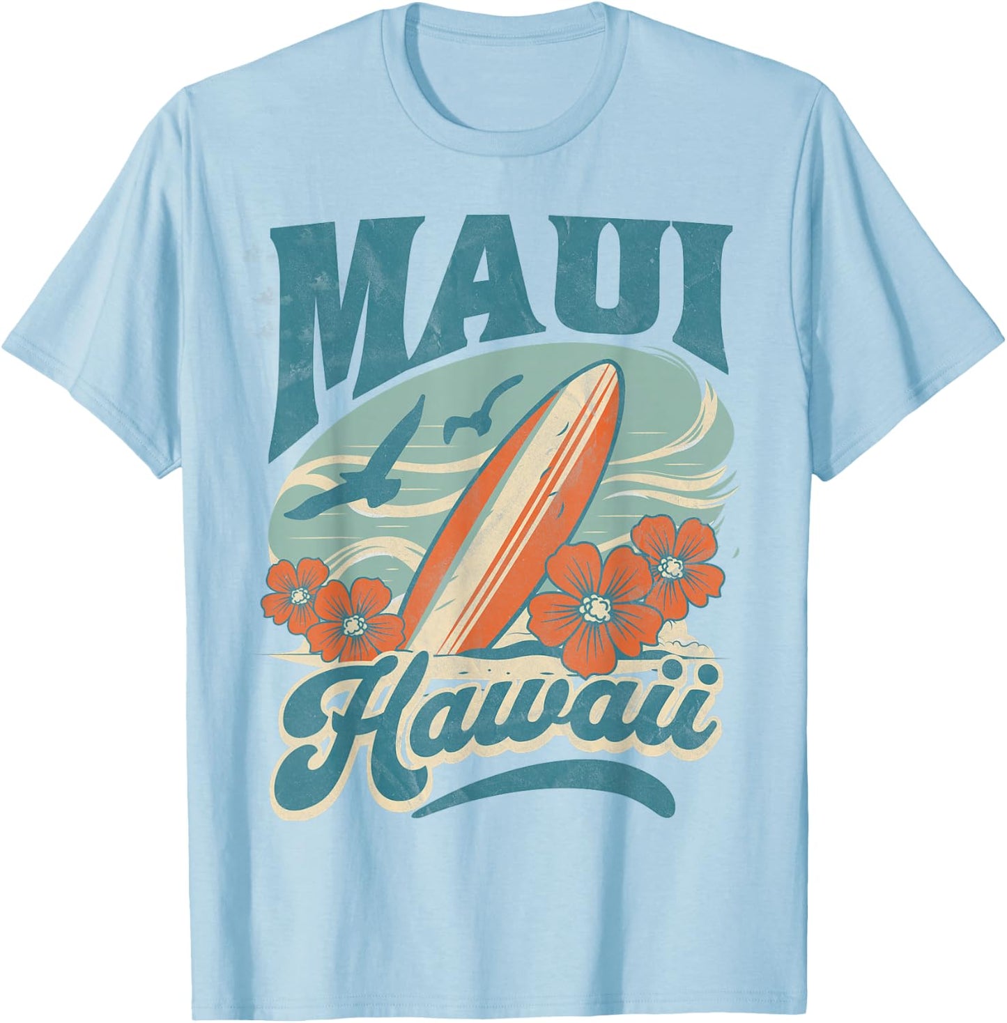 Maui T-Shirt - T-Shirt | Light Blue