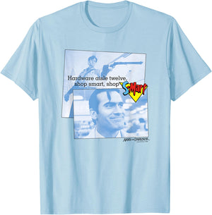 Army of Darkness Shop S Mart T-Shirt - T-Shirt | Light Blue