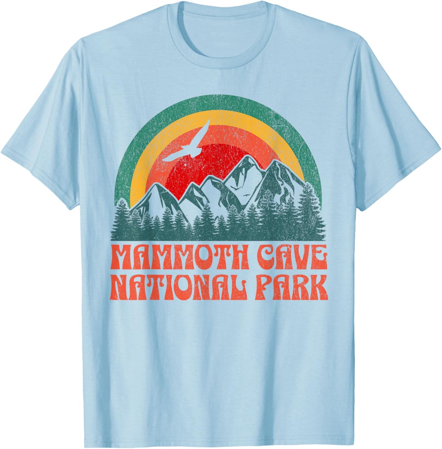 Mammoth Cave National Park T-Shirt - T-Shirt | Light Blue