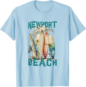 Newport Beach T-Shirt - T-Shirt | Light Blue