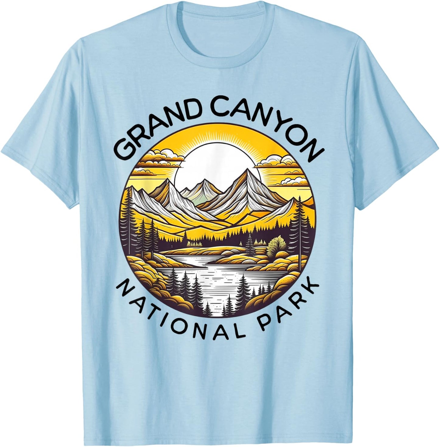 Grand Canyon National Park T-Shirt - T-Shirt | Light Blue