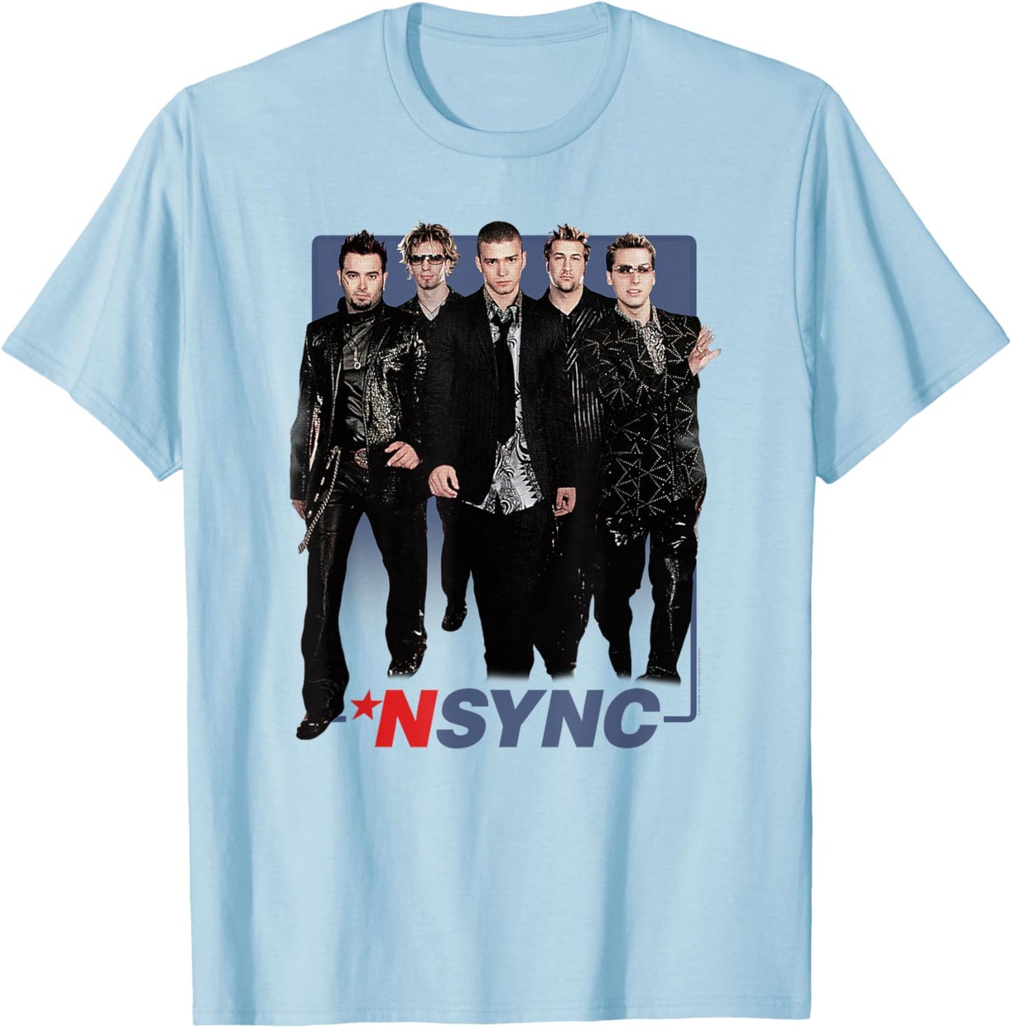 NSYNC Official Two Of Us T-Shirt - T-Shirt | Light Blue