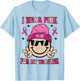 I Wear Pink For My Teacher Breast Cancer Awareness Women T-Shirt - T-Shirt | Light Blue