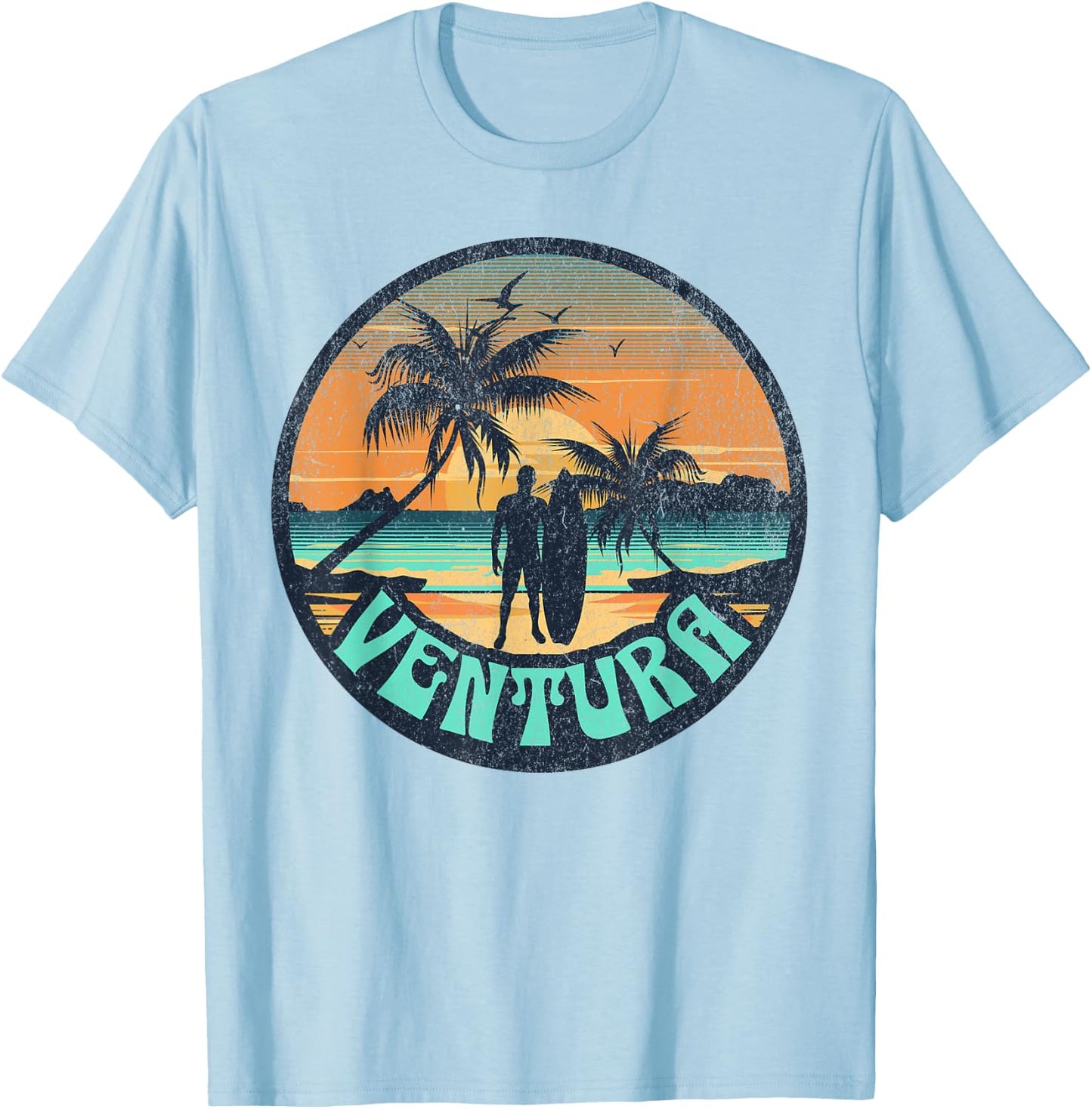 Ventura T-Shirt - T-Shirt | Light Blue