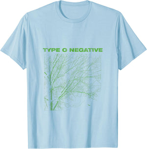 Type O Negative Tree White T-Shirt - T-Shirt | Light Blue