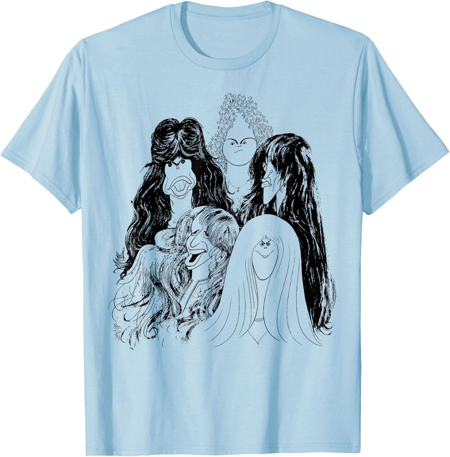 Aerosmith - Draw the Line T-Shirt - T-Shirt | Light Blue