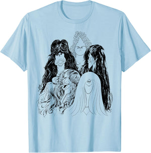 Aerosmith - Draw the Line T-Shirt - T-Shirt | Light Blue