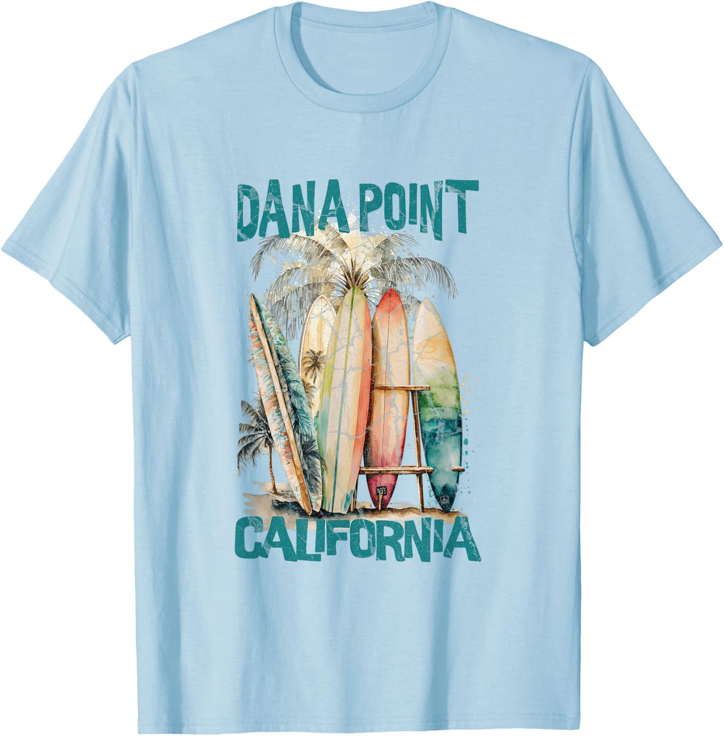 Dana Point California T-Shirt - T-Shirt | Light Blue