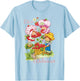 Strawberry Shortcake Group Life Is Delicious T-Shirt - T-Shirt | Light Blue