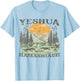 Yeshua Hamashiach Jesus Scripture Christian Bible Faith T-Shirt - T-Shirt | Light Blue