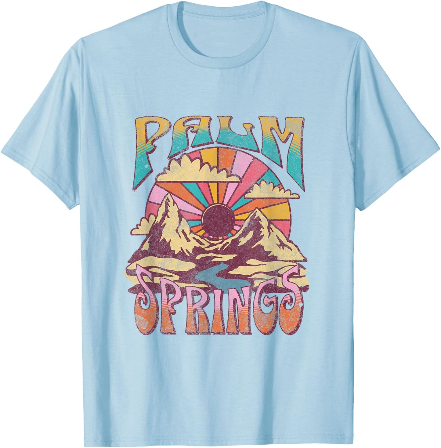 Palm Springs T-Shirt - T-Shirt | Light Blue