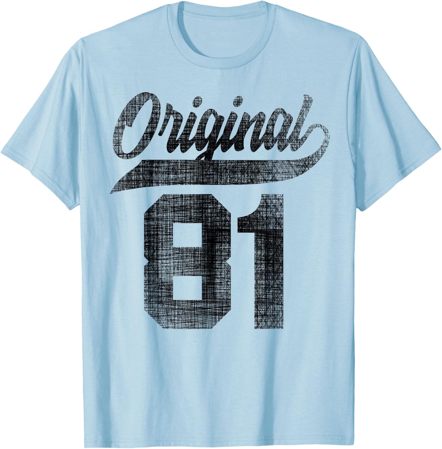 42nd Birthday Original Men Women Vintage 1981 T-Shirt - T-Shirt | Light Blue