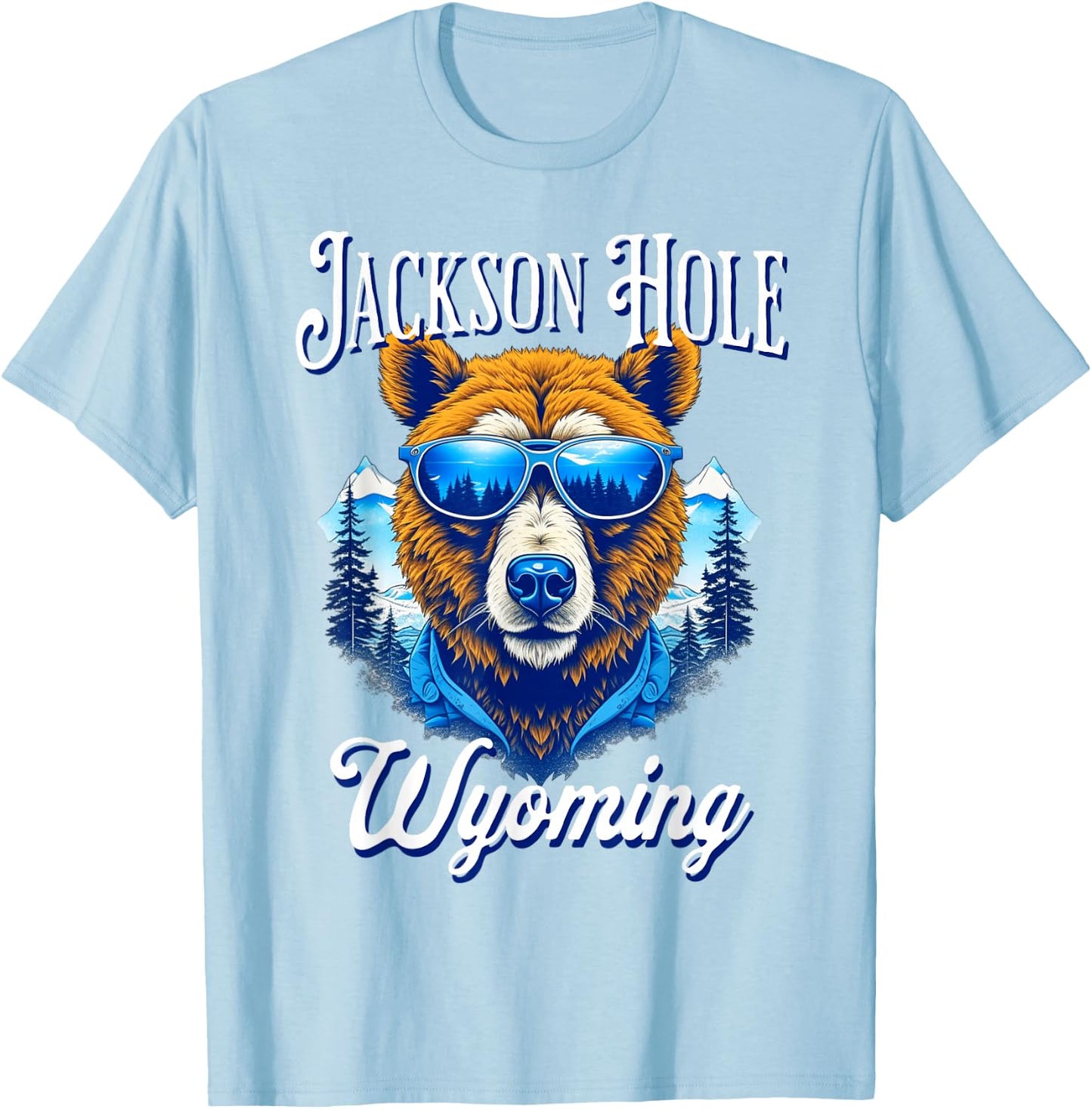 Jackson Hole T-Shirt - T-Shirt | Light Blue