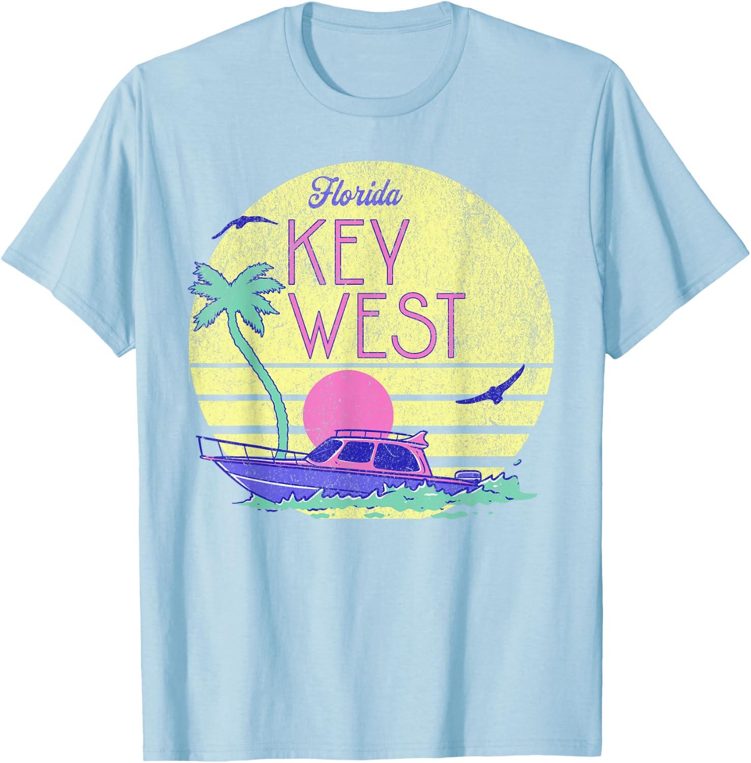 Key West T-Shirt - T-Shirt | Light Blue