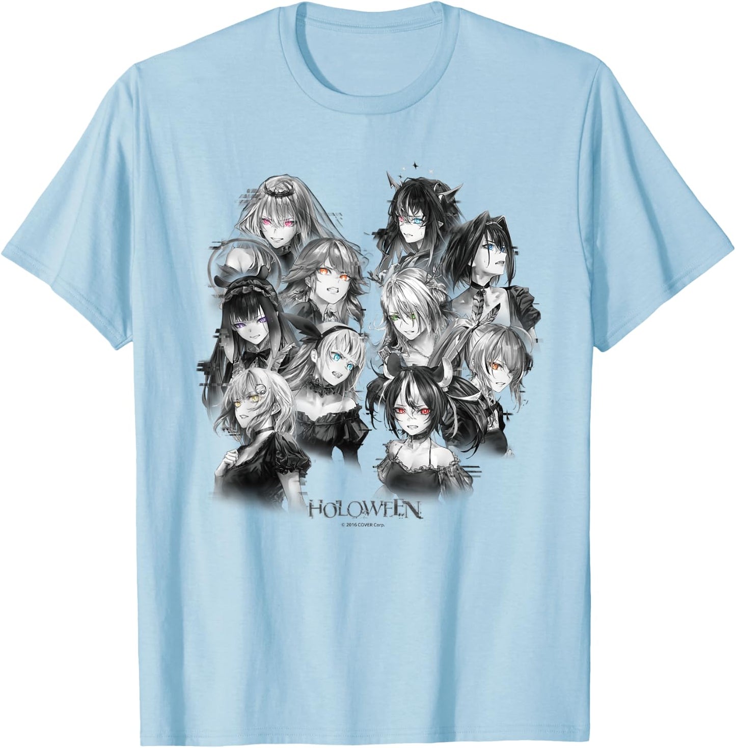 holoweEN 2022 (White) T-Shirt - T-Shirt | Light Blue
