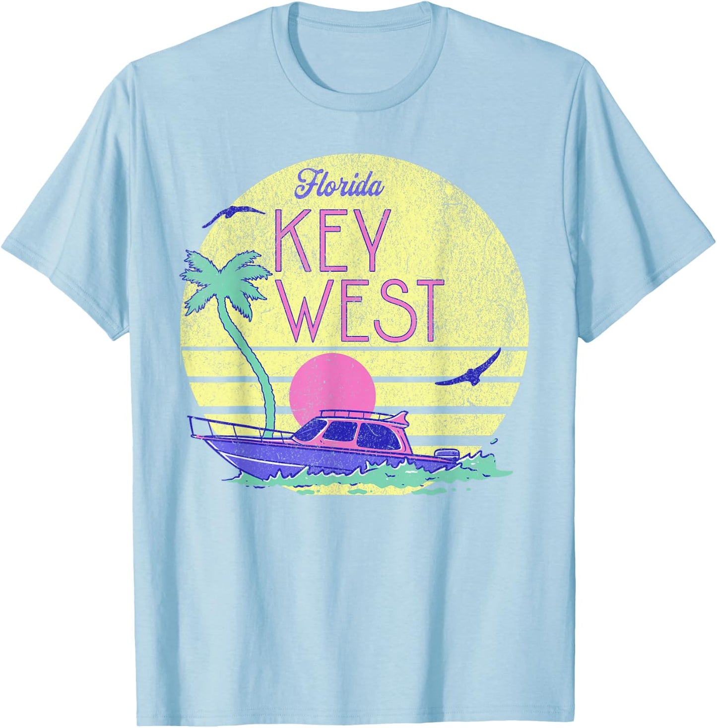 Key West T-Shirt - T-Shirt | Light Blue