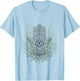 Hand of Fatima/ Hamsa /S-XXXL / Yoga/ Meditation T-Shirt - T-Shirt | Light Blue