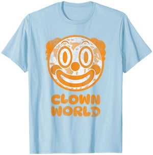 Clown World Funny Cynical T-Shirt - T-Shirt | Light Blue